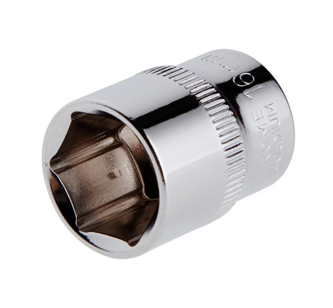 Головка шестигранна STORM 3/8", 16 мм, Cr-V INTERTOOL ET-0416