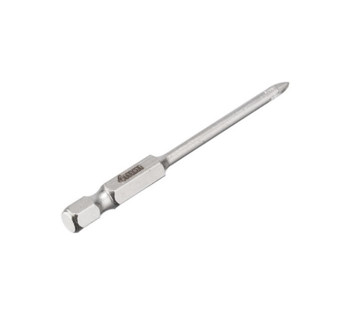 Сверло по стеклу и керамике 4 мм, HEX 1/4" (6.35 мм) INTERTOOL SD-0284
