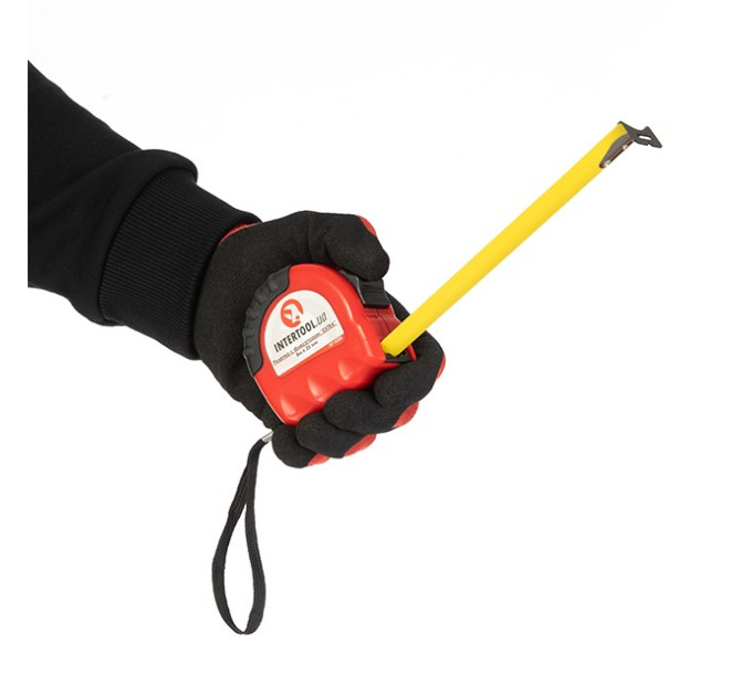 Рулетка з металевим полотном 8 м * 25 мм "EXTRA" INTERTOOL MT-0208