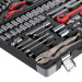 Профессиональный набор инструментов 1/4", 1/2", 101 ед., Cr-V INTERTOOL ET-7101