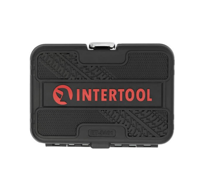 Набор бит TORX 1/2", STORM, T20-T60, S2 INTERTOOL ET-8401