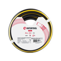 Шланг для воды 4 слойный, 3/4", 10 м, армированный, PVC INTERTOOL GE-4121