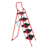 Стремянка 5 сход., высота 1,6 м INTERTOOL LT-0035