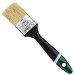 Кисть флейцевая 38*10,5*38 мм, пластиковая ручка INTERTOOL KT-1336