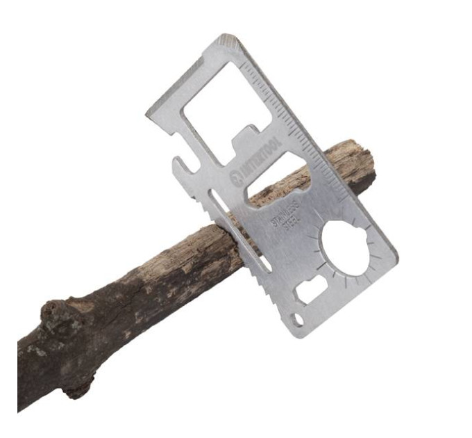 Картка мультитул 11 в 1 INTERTOOL HT-0589