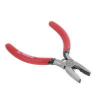 Плоскогубцы 115 мм, прецизионные, двухслойные ручки INTERTOOL HT-0110