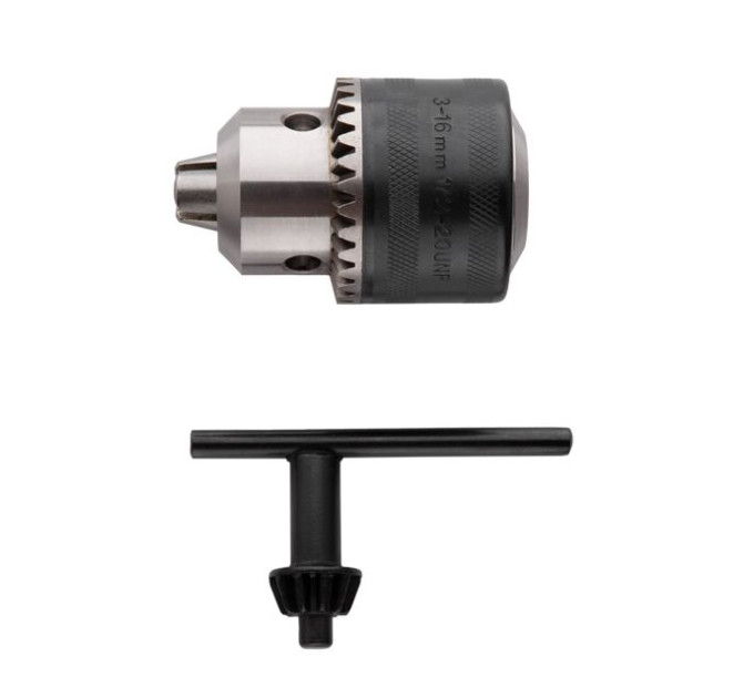 Патрон для дрели с ключом 1/2"*20, 3.0-16.0 мм INTERTOOL ST-1620