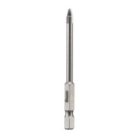 Сверло по стеклу и керамике 5 мм, HEX 1/4" (6.35 мм) INTERTOOL SD-0285