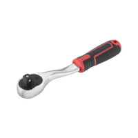 Рукоятка с храповым механизмом STORM, 1/2", Cr-V INTERTOOL ET-8003