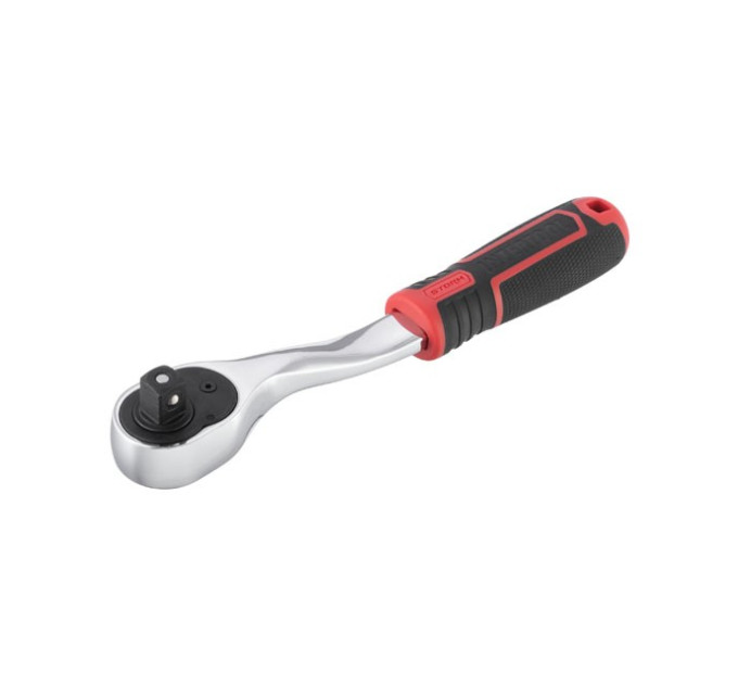 Рукоятка с храповым механизмом STORM, 1/2", Cr-V INTERTOOL ET-8003