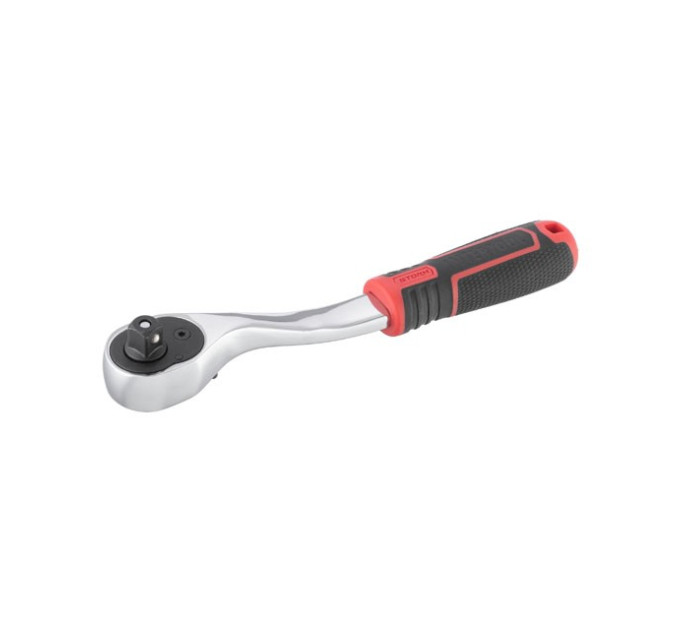 Рукоятка с храповым механизмом STORM 3/8", 72 зуба, Cr-V INTERTOOL ET-8002