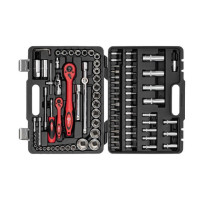 Профессиональный набор инструментов 1/2", 1/4", 94 ед., Cr-V INTERTOOL ET-6094