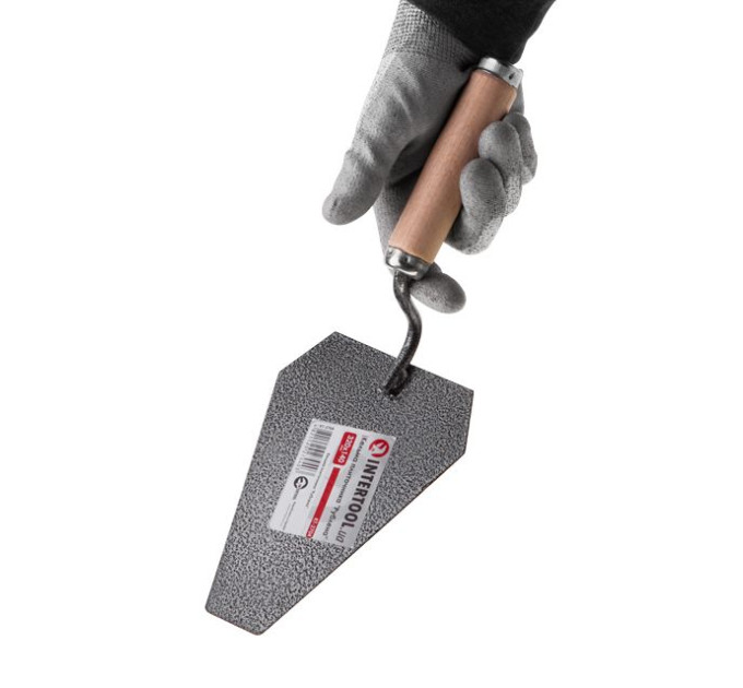 Кельма плиточника "Рублена" INTERTOOL KT-2704