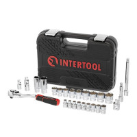 Набор инструментов 26 ед., STORM, 3/8", Cr-V INTERTOOL ET-8026 Набор инструментов 26 ед., STORM, 3/8", Cr-V INTERTOOL ET-8026
