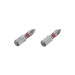 Комплект отверточных насадок PH1, S2, 2 ед., STORM INTERTOOL VT-0217