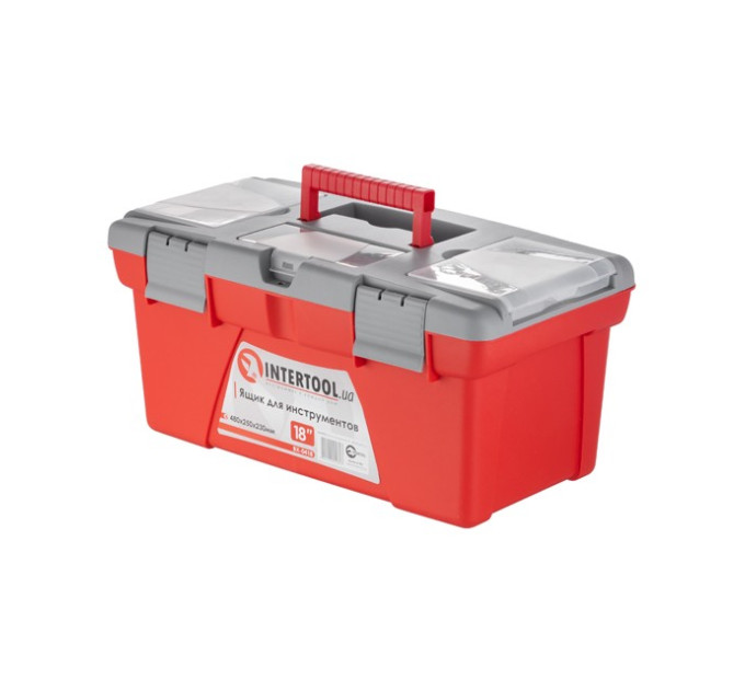 Ящик для инструмента 18" 480*250*230 мм INTERTOOL BX-0418