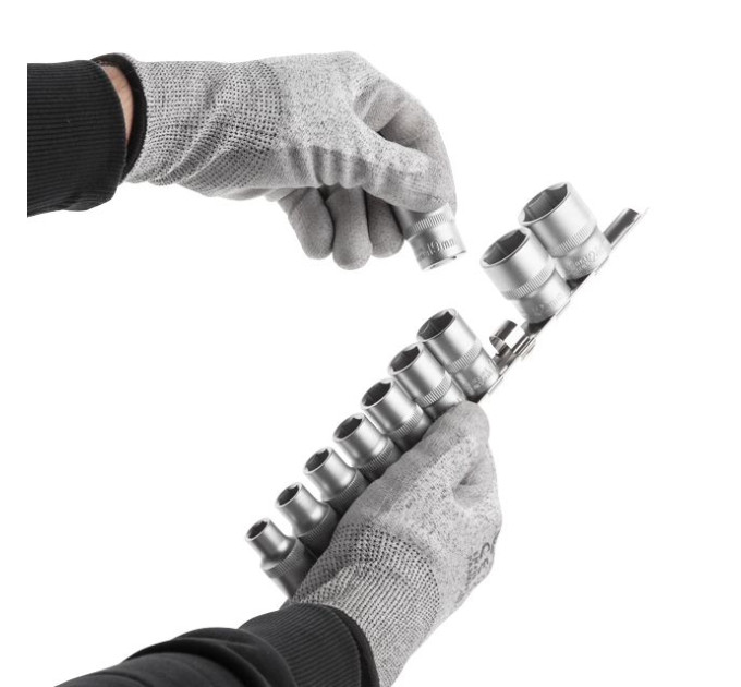 Набор головок на планке 10-24 мм, 1/2", 10 ед. INTERTOOL ET-6011