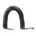 Шланг BLACK M-Flex STORM, 15 м, 6,5*10 мм, спиральный полиуретановый с поворотным шарниром, латунными быстроразъемными соединениями INTERTOOL PT-1794