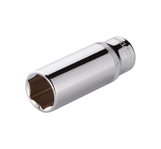 Головка шестигранная удлиненная STORM 1/4", 13 мм, Cr-V INTERTOOL ET-0463