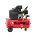 Компрессор 24 л, 1,5 кВт, 220 В, 8 атм, 206 л/мин INTERTOOL PT-0009
