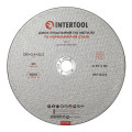 Диск отрезной по металлу 230*2.4*22.2 мм INTERTOOL CT-4017