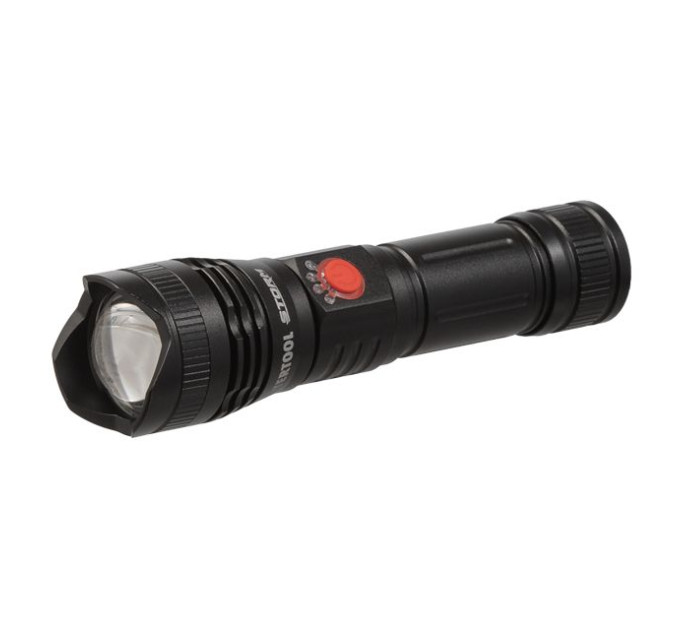Фонарь ручной 1200 Лм, 3 режима, Alu, STORM INTERTOOL LB-0130