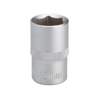 Головка шестигранная 1/2", 15 мм INTERTOOL ET-2015