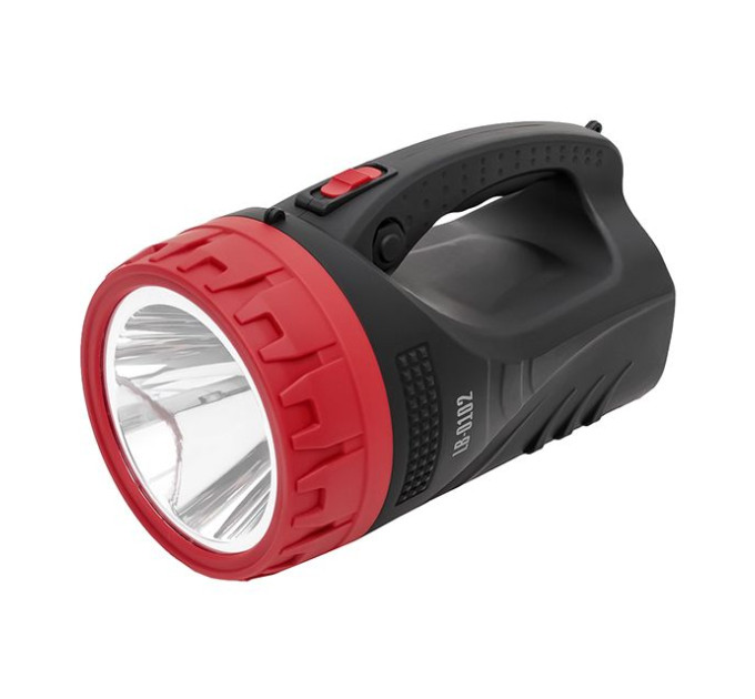 Фонарь аккумуляторный 1 LED 5W+25 LED INTERTOOL LB-0102
