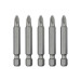 Комплект насадок викруткових PZ2, ACR, S2, 5 од., STORM INTERTOOL VT-0204