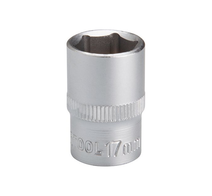 Головка шестигранная 1/2", 17 мм INTERTOOL ET-2017