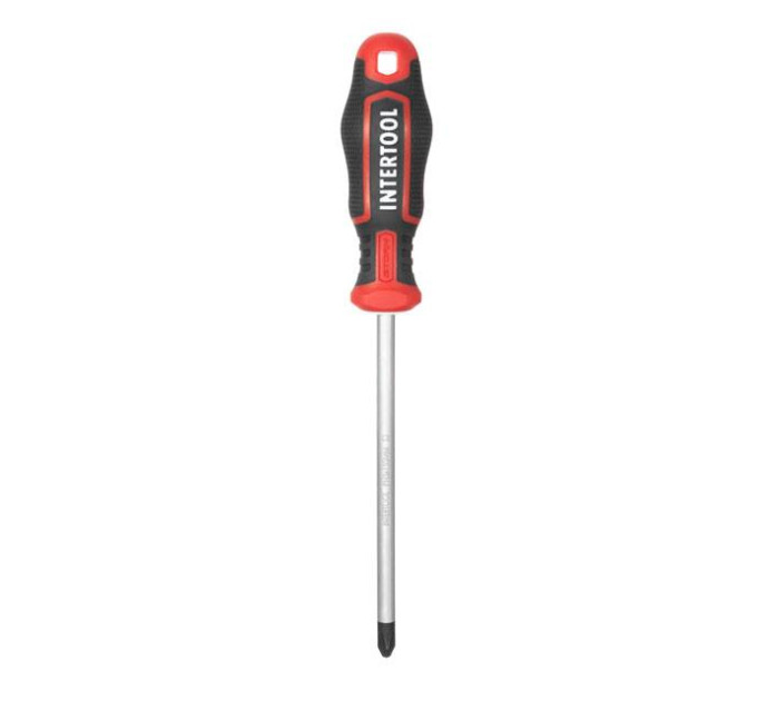 Отвертка крестовая PH3*150 мм, S2, STORM INTERTOOL VT-3424
