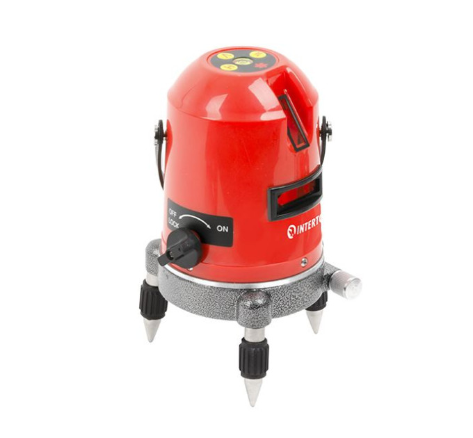 Уровень лазерный, 2 лазерные головки INTERTOOL MT-3009