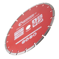 Диск сегментный отрезной 230 мм, алмазный 22-24% INTERTOOL CT-1010