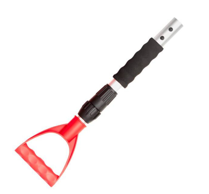 Лопата для снега автомобильная телескопическая 68-87 см. INTERTOOL AT-0132