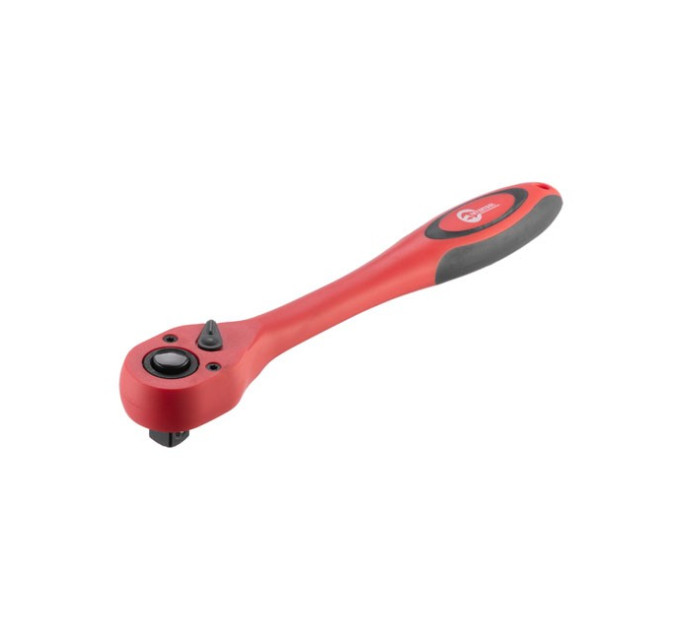 Рукоятка із храповим механізмом 1/2", 72 зуба, Cr-V, PROF INTERTOOL HT-2113