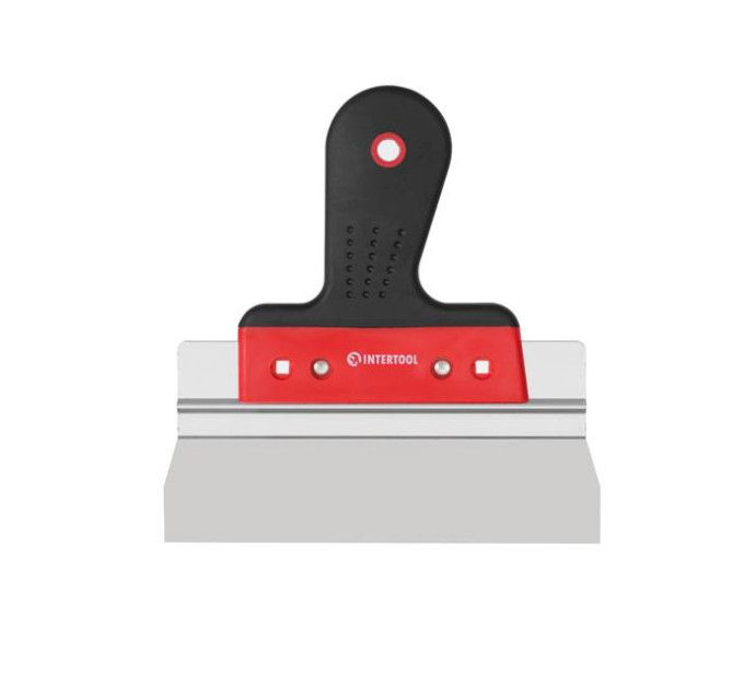 Шпатель из нержавеющей стали 200 мм, проф INTERTOOL KT-2680