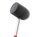 Киянка гумова 1250 г, чорна гума, металева ручка INTERTOOL HT-0228