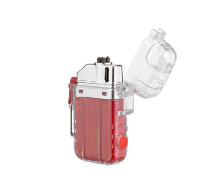 Фонарь брелок с плазменной зажигалкой INTERTOOL LB-0165