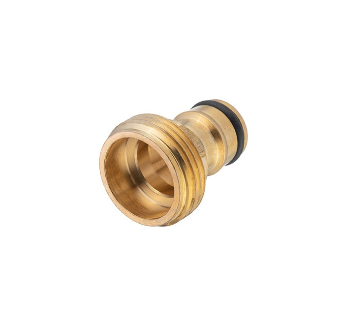 Адаптер латунный на коннектор 1/2" с наружной резьбой 3/4" STORM INTERTOOL GE-1202