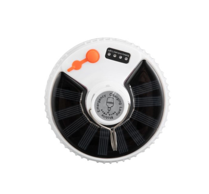 Светильник аккумуляторный подвесной 24SMD, солнечная панель, индикатор заряда INTERTOOL LB-0109