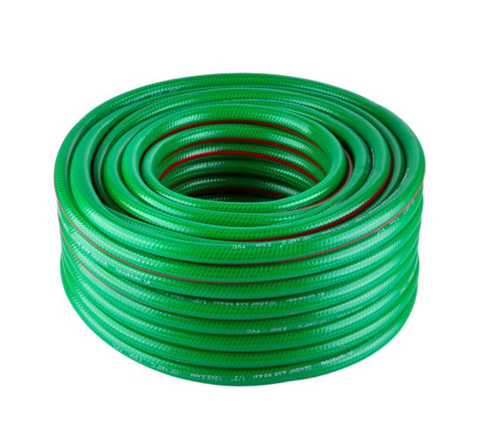 Шланг для воды 4 слойный, 1/2", 30 м, армированный, PVC INTERTOOL GE-4105