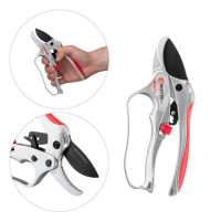 Секатор с храповым механизмом, 180 мм INTERTOOL FT-1006