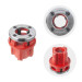 Набор плашек для нарезки резьбы 1/2"; 3/4"; 1"; 1 1/4", 4 ед. INTERTOOL SD-8004