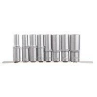 Набор удлиненных головок на планке 10-22 мм, 1/2", 8 ед. INTERTOOL ET-6009