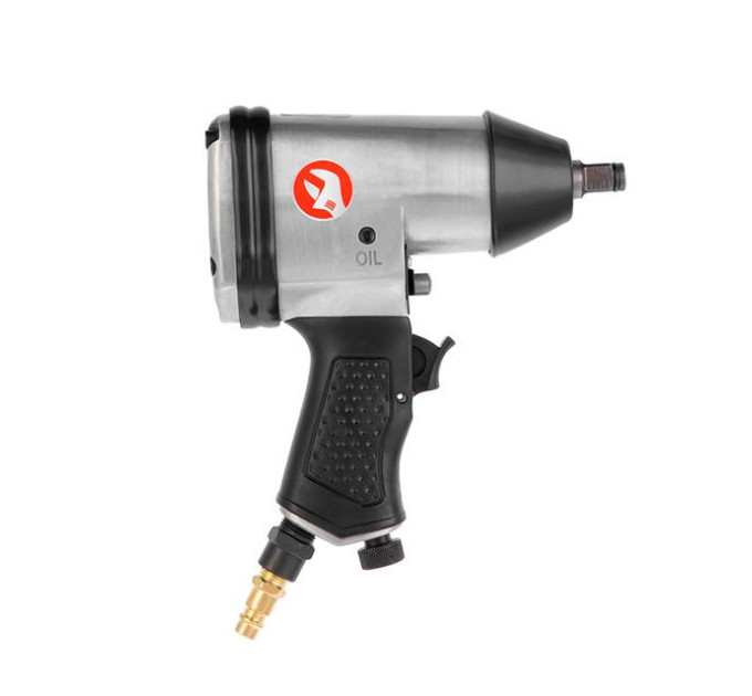 Гайковерт пневматический 1/2", набор головок 17 ед., кейс INTERTOOL PT-1101