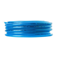 Шланг для воды 3 слойный, синий, 1/2", 20 м, армированный, PVC INTERTOOL GE-4053