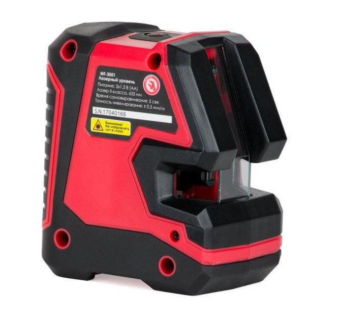 Рівень лазерний 180°, 2 лазерні головки INTERTOOL MT-3051