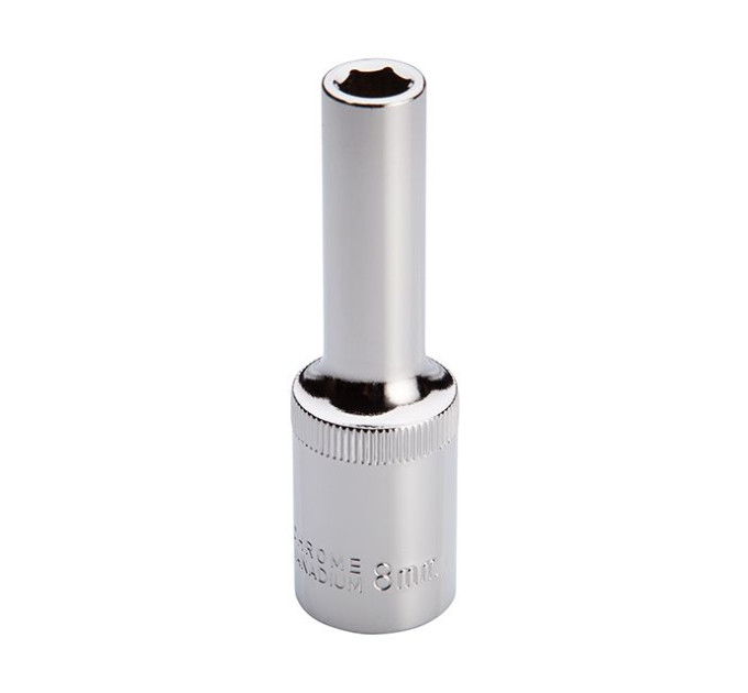 Головка шестигранна подовжена STORM 1/2", 8 мм INTERTOOL ET-0108