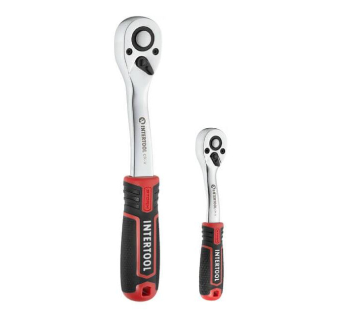Набор инструментов 111 ед., STORM, 1/2", 1/4", Cr-V INTERTOOL ET-8111