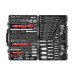 Профессиональный набор инструментов 1/4", 3/8", 1/2", 176 ед., Cr-V INTERTOOL ET-7176